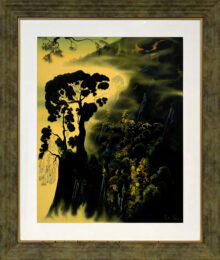 Sunset Silhouette by Eyvind Earle at GallArt.com