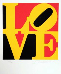 The Book of Love 9 by Robert Indiana at Hamilton-Selway Fine Art
