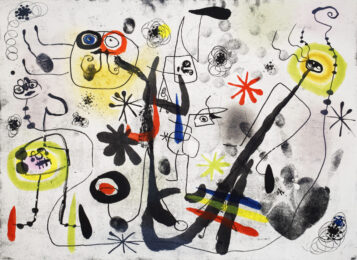 The Hand | La main by Joan Miro at Gilden's Art Gallery