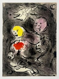 The Prophet Daniel with the Lions (Le Prophète Daniel avec les lions) by Marc Chagall at Dellasposa