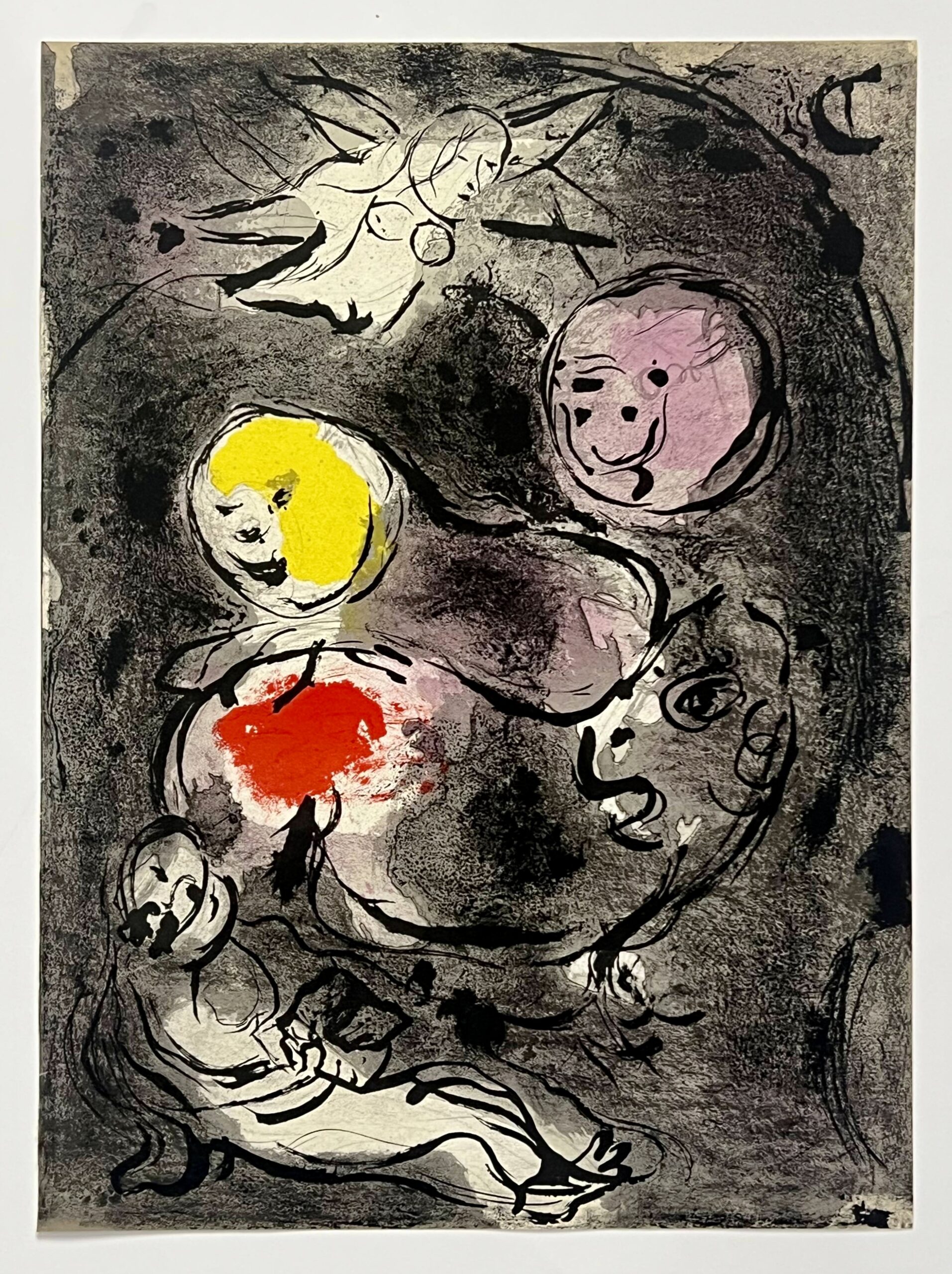 The Prophet Daniel with the Lions (Le Prophète Daniel avec les lions) by Marc Chagall