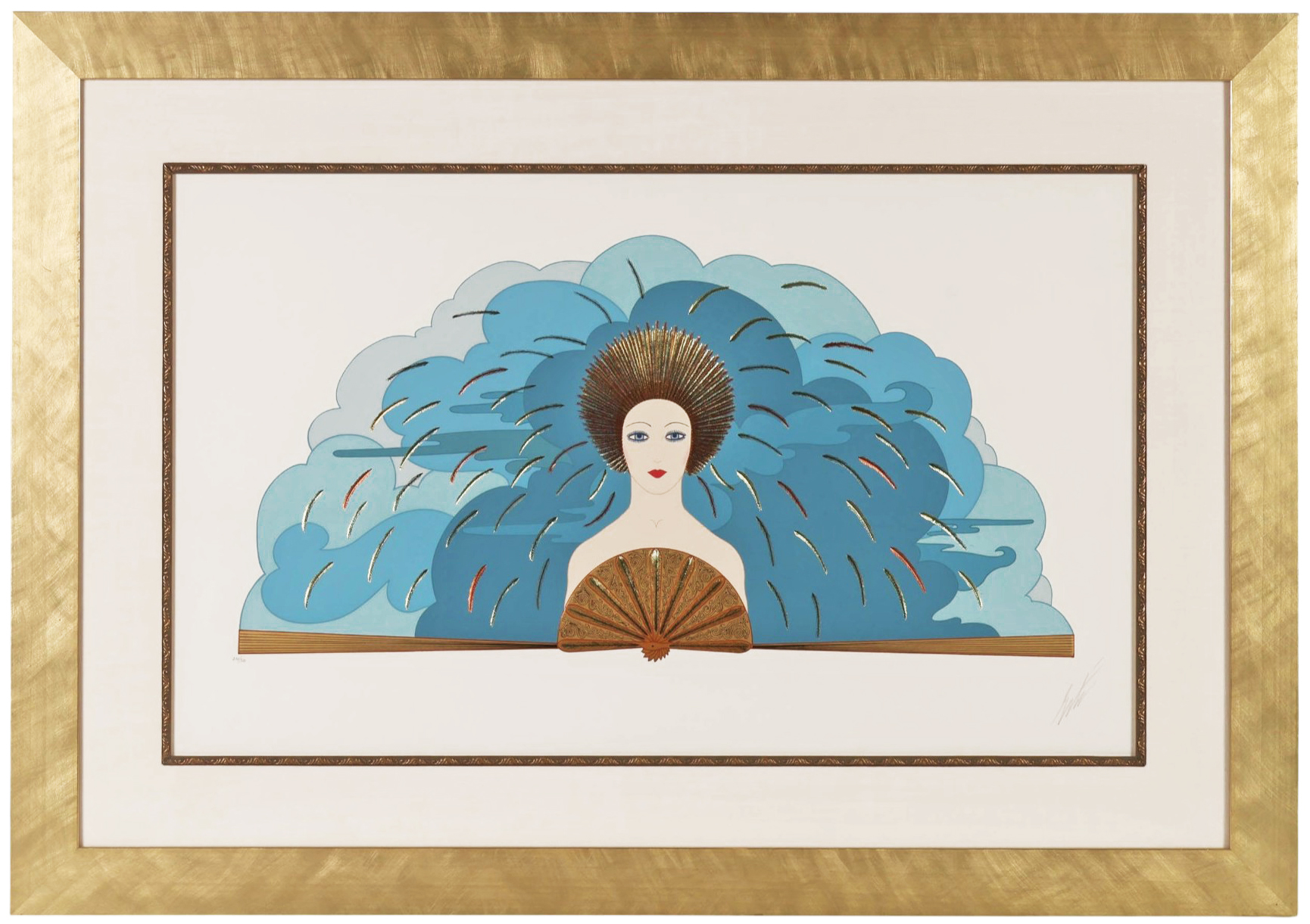 The Storm by Erte