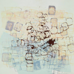 Untitled (630C-MB03) by Mark Bradford at Jim Kempner Fine Art