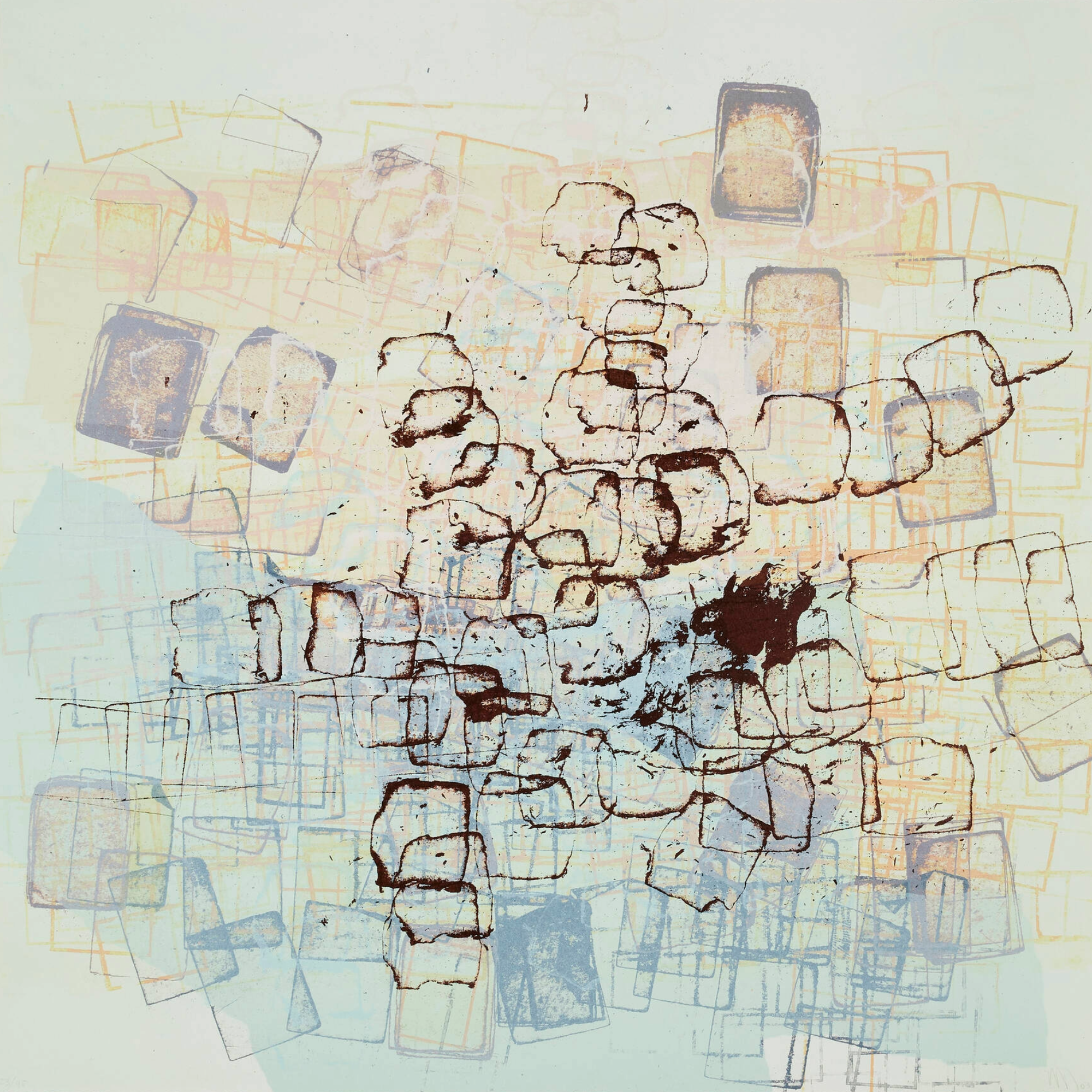 Untitled (630C-MB03) by Mark Bradford
