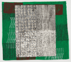 Untitled (Green) by Chakaia Booker at PS Marlowe (IFPDA)