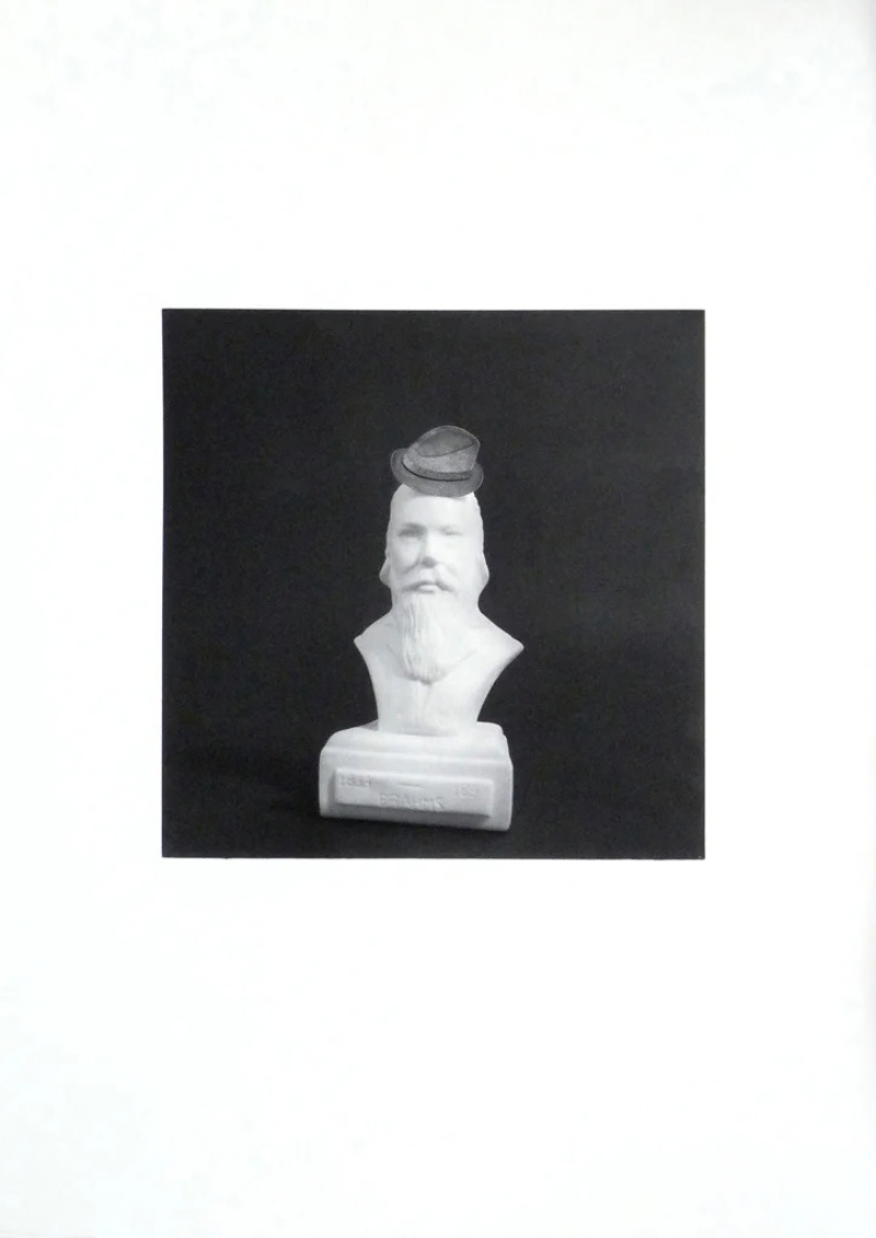 Brahms / Felt Hat by Liliana Porter