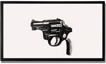 Gun by Andy Warhol at Taglialatella Galleries