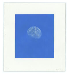 Waning in Blue by Eduardo Fausti at LeRoy Neiman Center for Print Studies