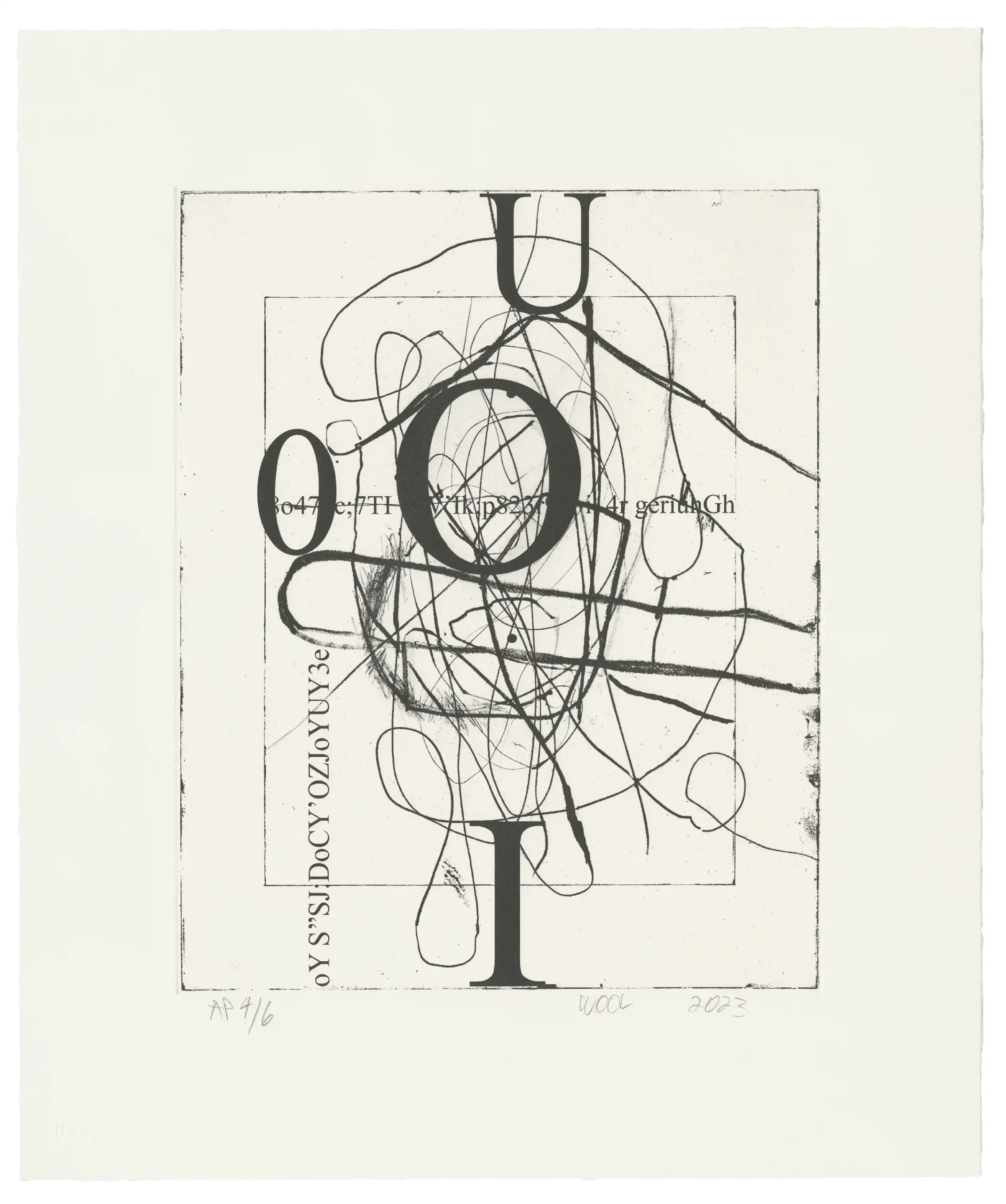 Christopher Wool Defenestration Suite #2 by Christopher Wool