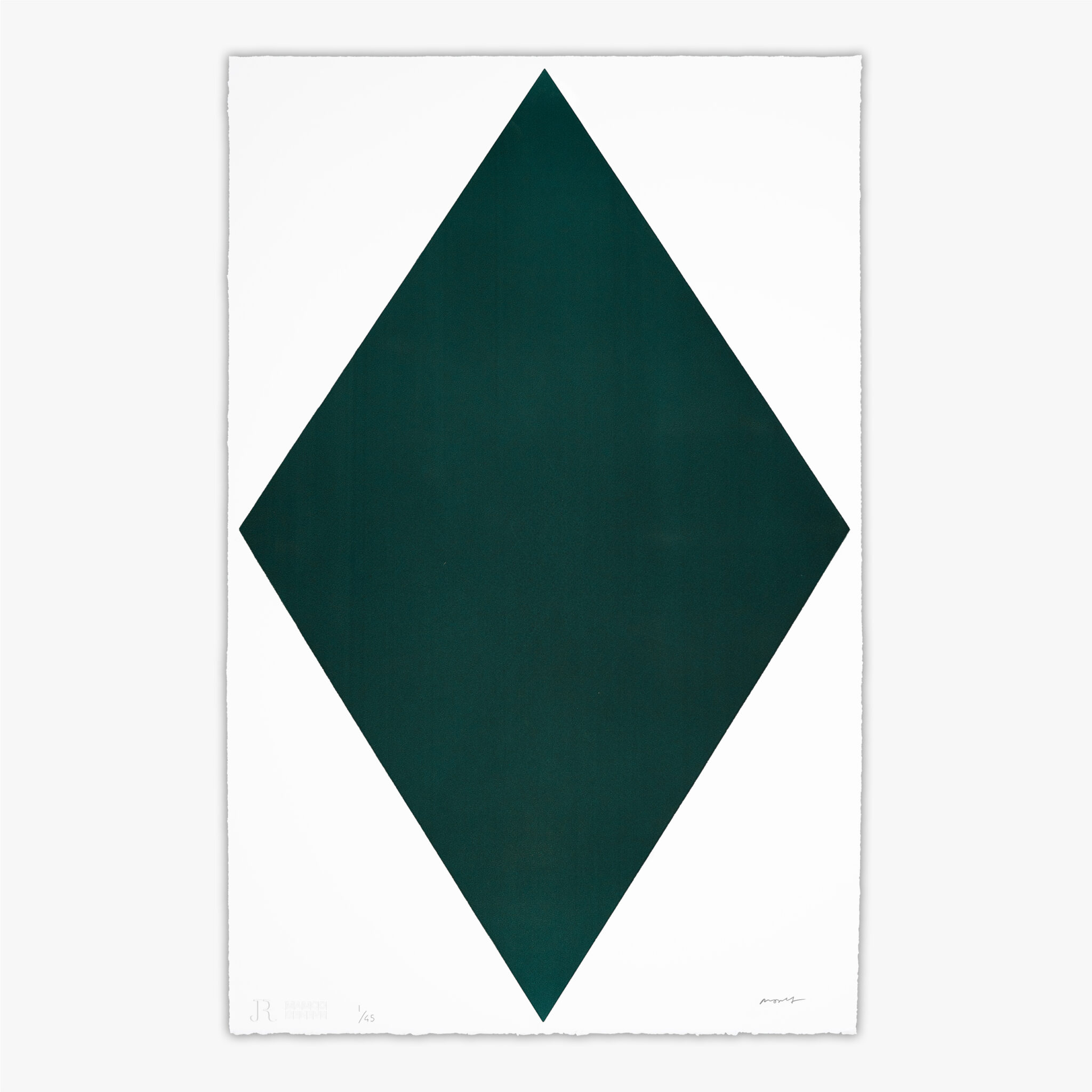 Diamond Green #2781015 by Olivier Mosset