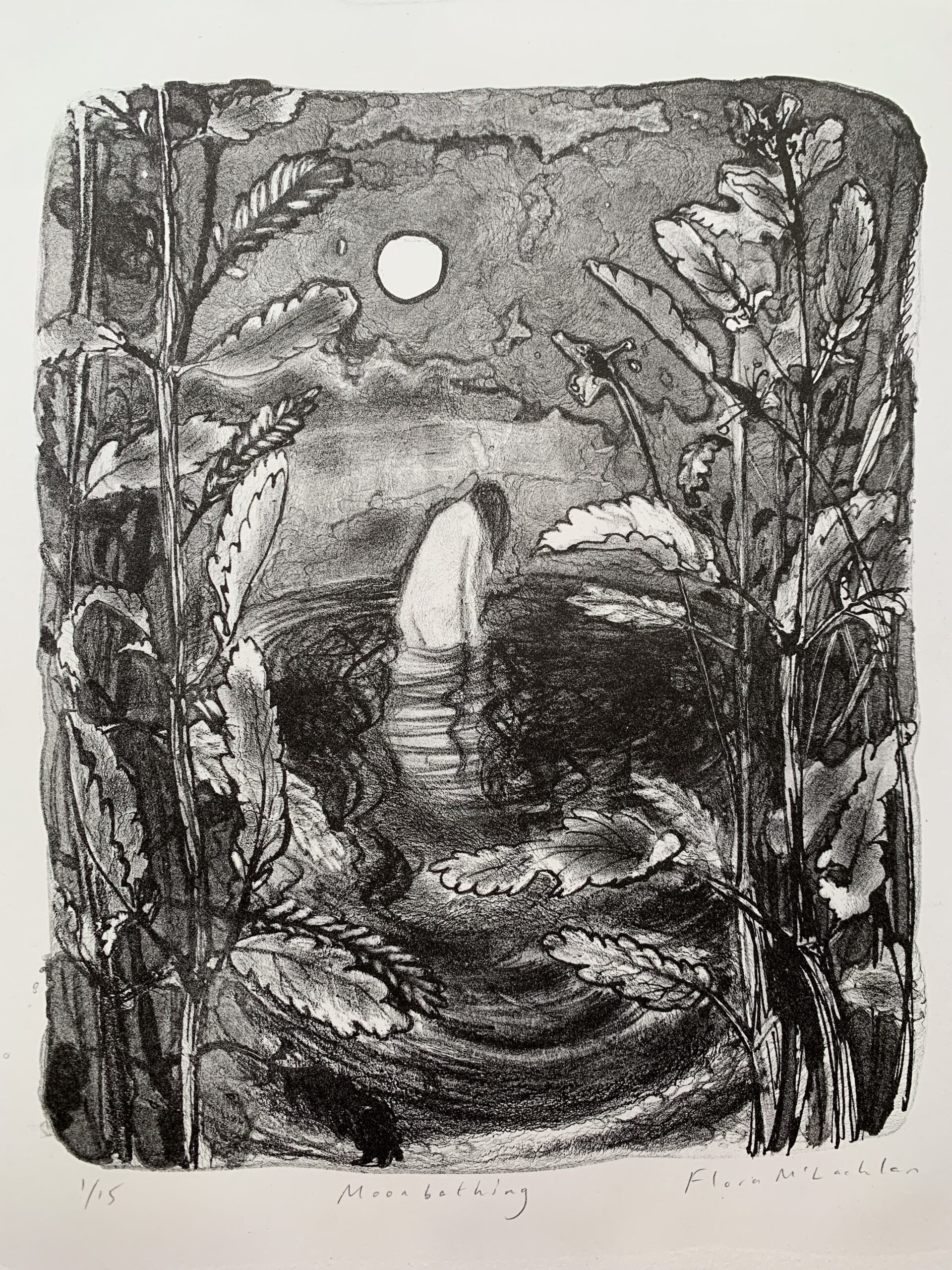 Moon Bathing by Flora McLachlan