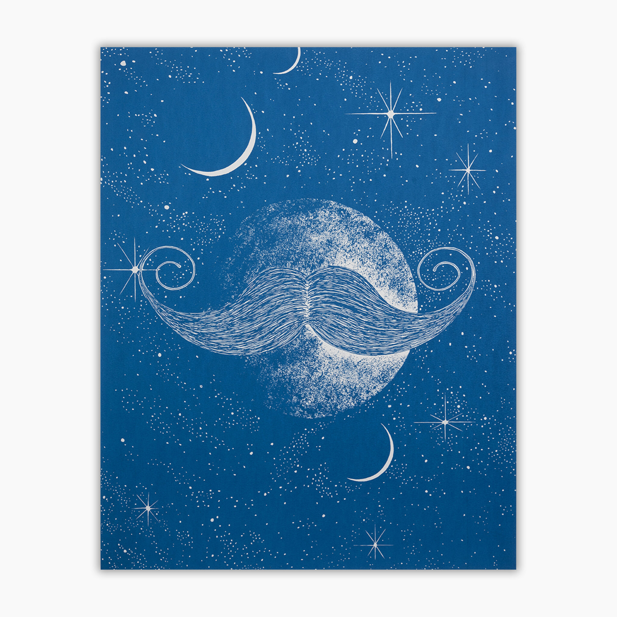 Do Not Go Gentle into that Good Night (Phtalo Blue) by Sup Kim